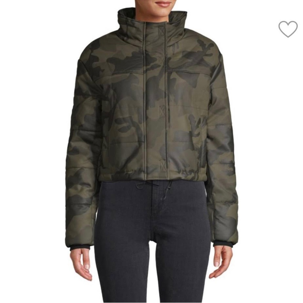 Bagatelle Coat Camo Puffer Ski Jacket